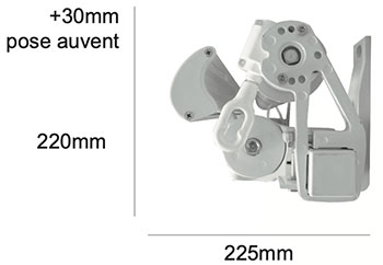 encombrement-store-monobloc-anitibes Encombrement Store Monobloc Antibes
