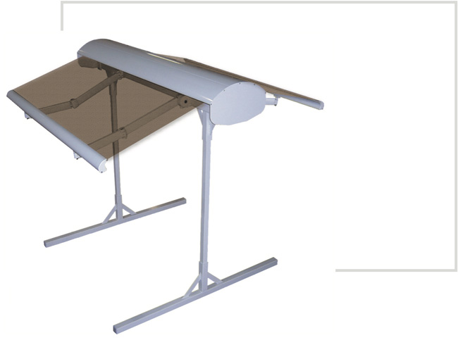 characteristiques-store-de-jardin-Monaco Fiche produit store de jardin double pente Monaco