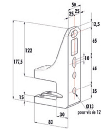 Supportstore monobloc Madrid Max face avant